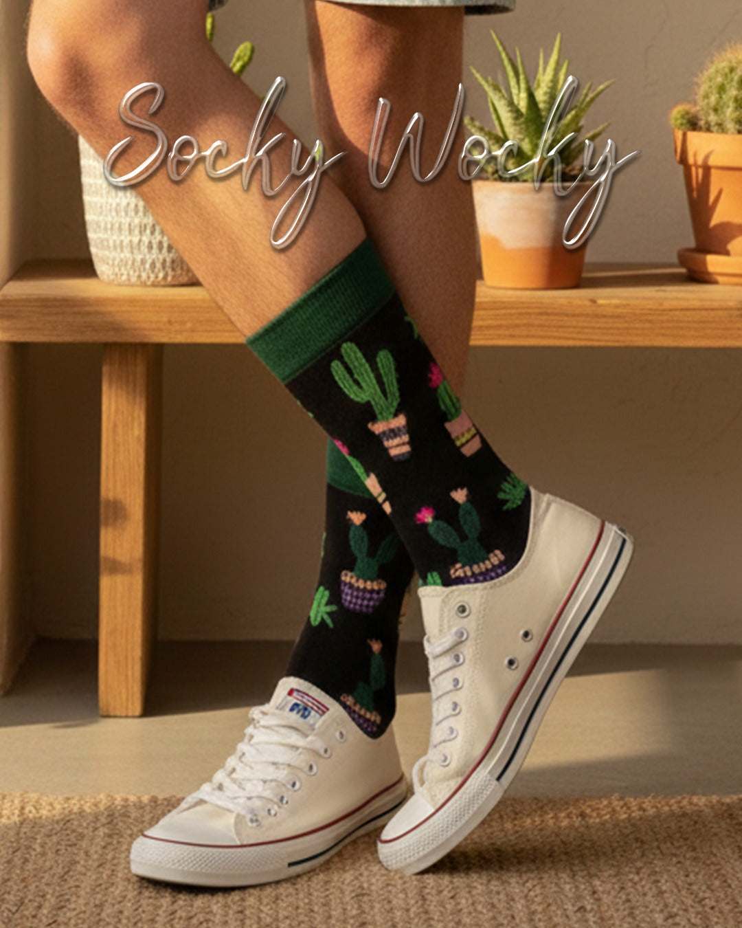 Cactus Socks Desert Plant Edition